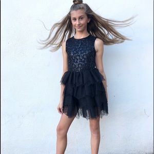 Black sequin H&M dress